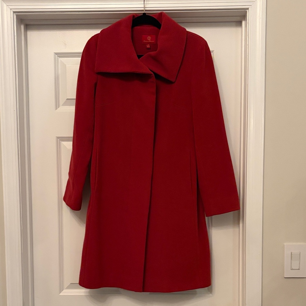 Cole Haan Wool & Cashmere Dress Coat